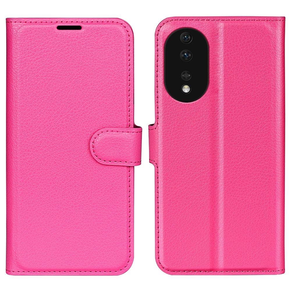 For Honor 80 5G Litchi Texture PU Leather Stand Wallet Phone Cover Full Protection Flip Anti-scratch Phone Case For Honor 80 5G Litchi Texture PU Leather Stand Wallet Phone Cover Full Protection Flip Anti-scratch Phone Case